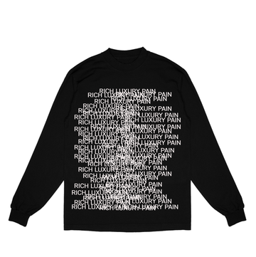 T-shirt à manches longues avec logo Rich Luxury Pain