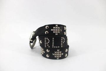 For The High End Studded Leather Belt