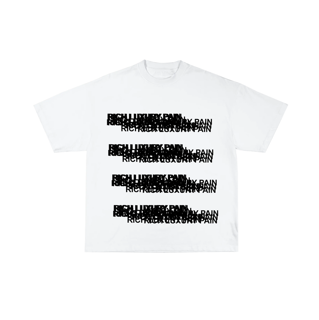 White Blur Shirt